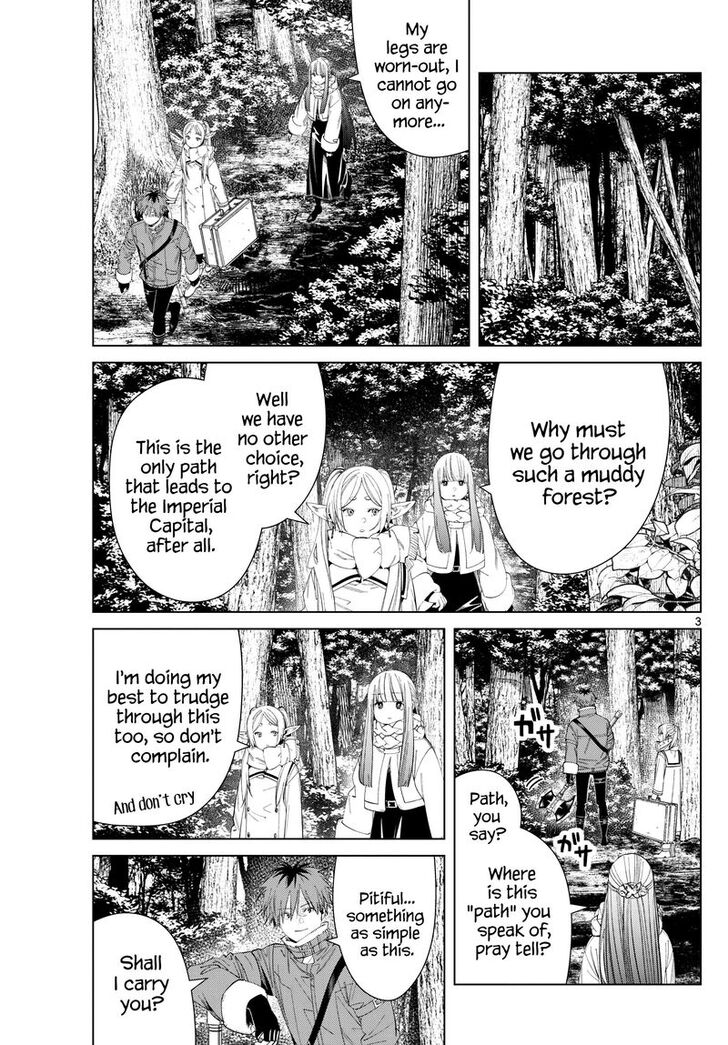 Sousou no Frieren Chapter 124 page 3 - Chapter 124: Shadow Warrior