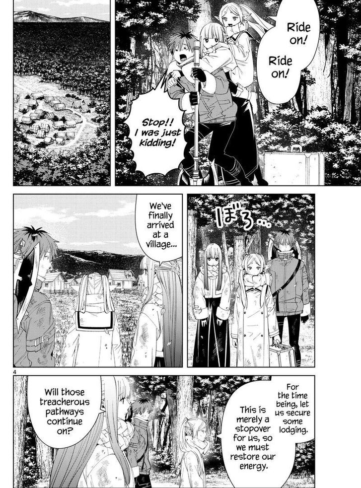 Sousou no Frieren Chapter 124 page 4 - Chapter 124: Shadow Warrior