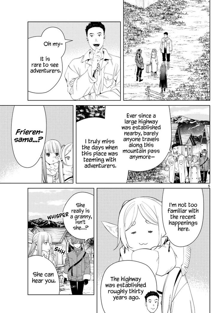 Sousou no Frieren Chapter 124 page 5 - Chapter 124: Shadow Warrior