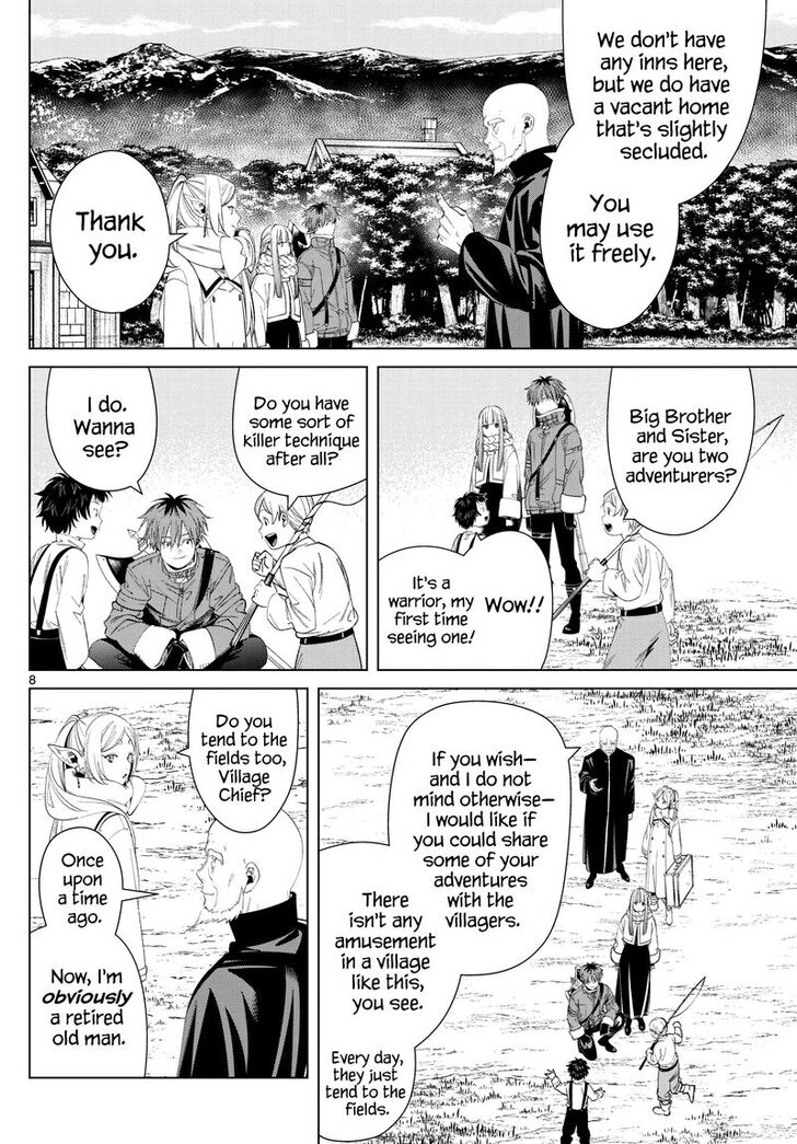 Sousou no Frieren Chapter 124 page 8 - Chapter 124: Shadow Warrior