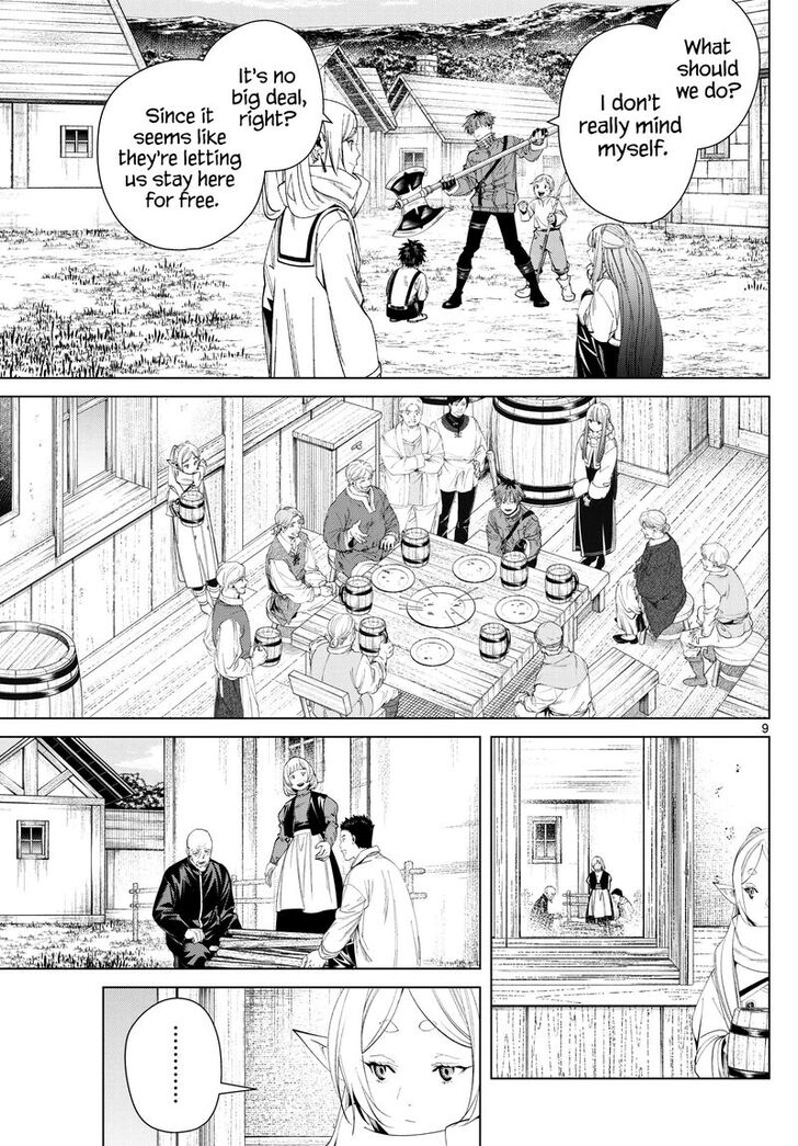 Sousou no Frieren Chapter 124 page 9 - Chapter 124: Shadow Warrior