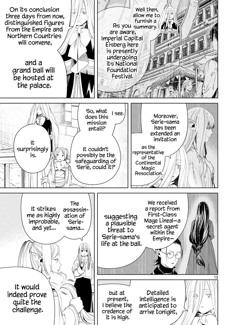 Sousou no Frieren Chapter 126 page 13 - Chapter 126: A New Mission