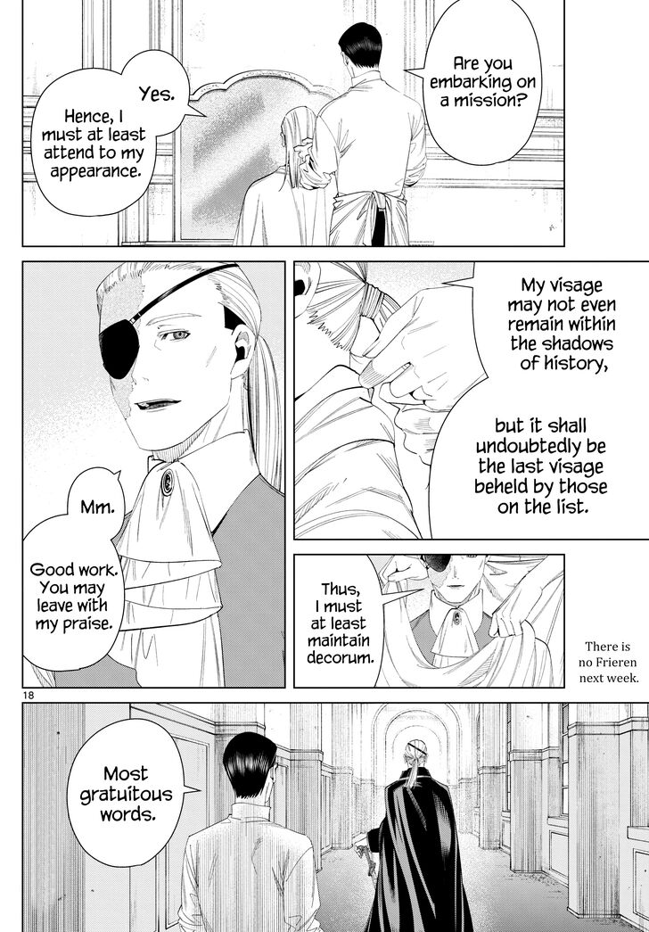 Sousou no Frieren Chapter 126 page 18 - Chapter 126: A New Mission
