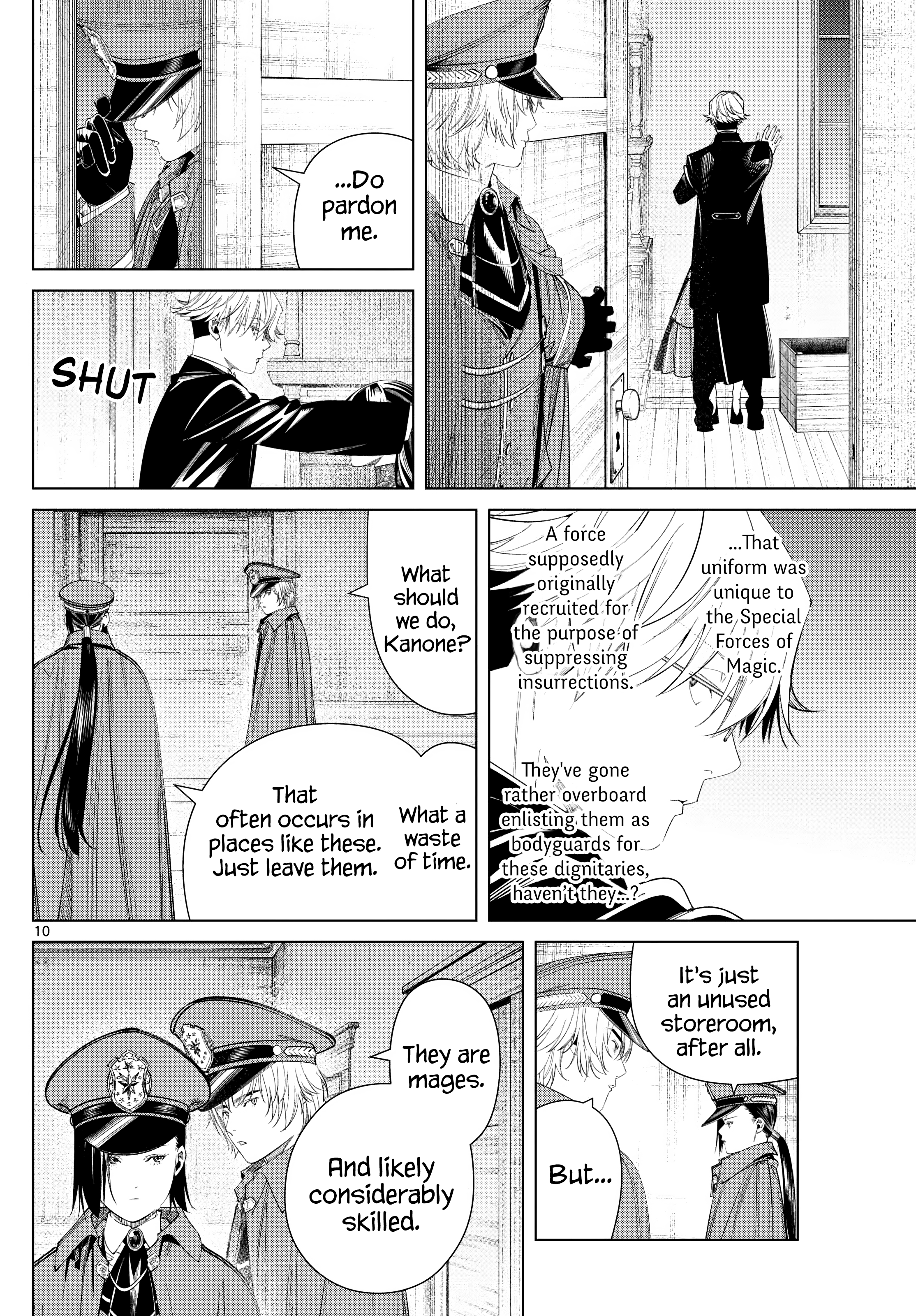 Sousou no Frieren Chapter 127 page 10 - Chapter 127: Retrieval Mission