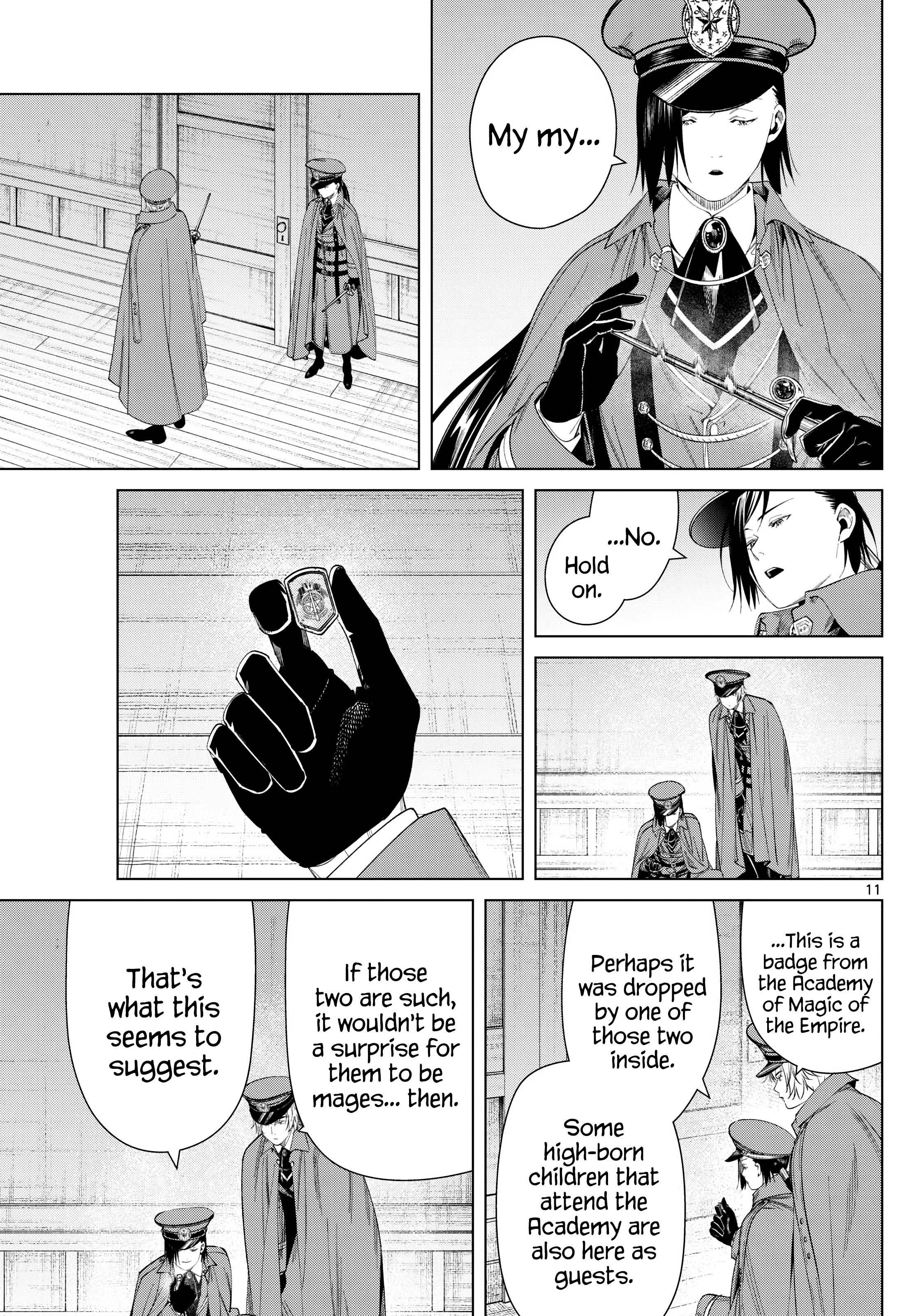 Sousou no Frieren Chapter 127 page 11 - Chapter 127: Retrieval Mission