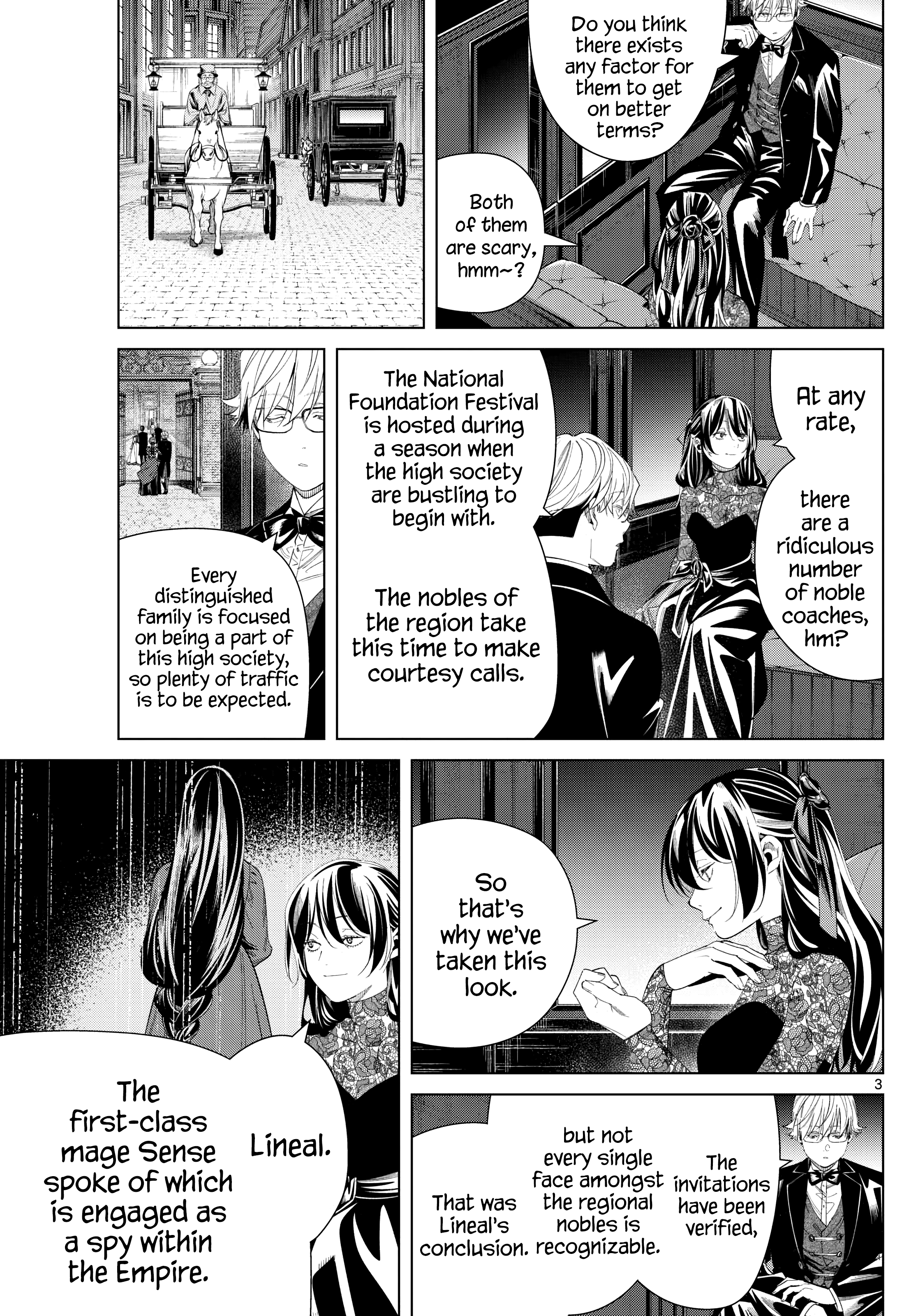 Sousou no Frieren Chapter 127 page 3 - Chapter 127: Retrieval Mission