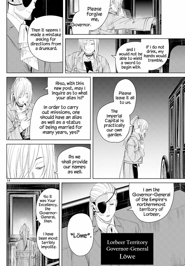 Sousou no Frieren Chapter 129 page 14 - Chapter 129: Shadow of the Empire