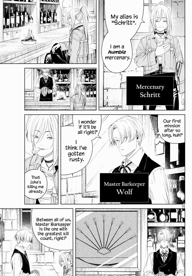 Sousou no Frieren Chapter 129 page 15 - Chapter 129: Shadow of the Empire