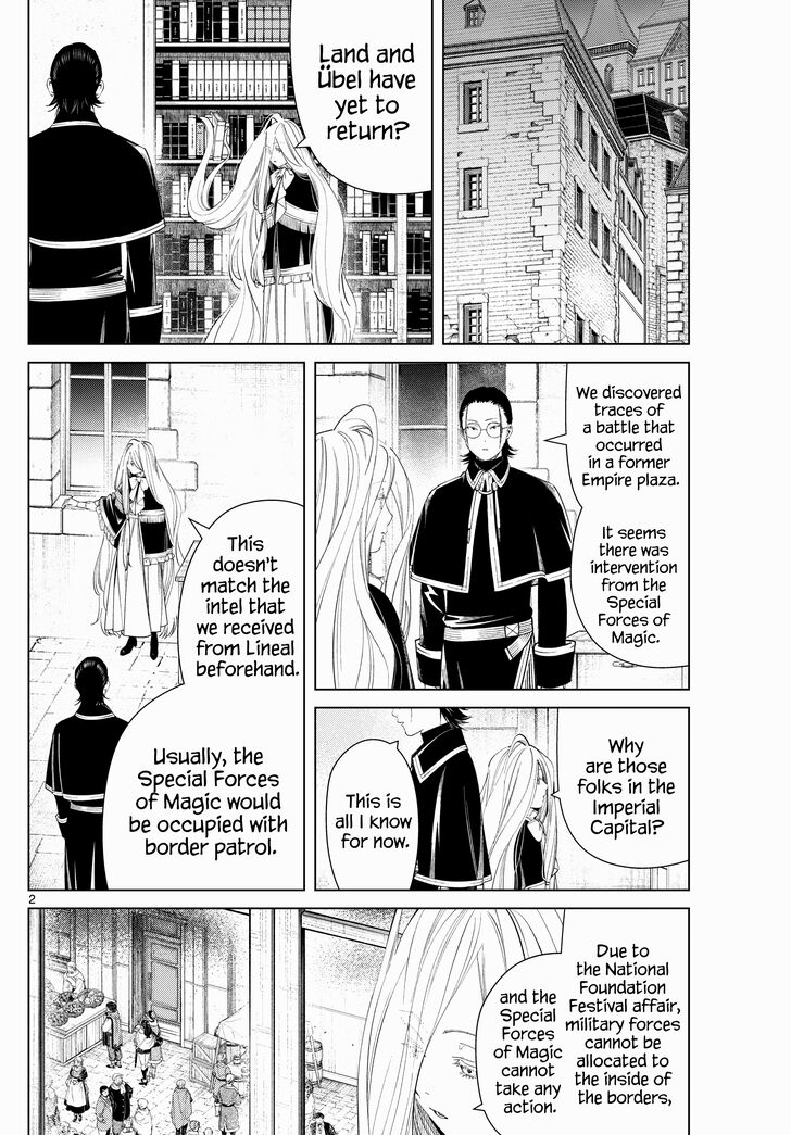 Sousou no Frieren Chapter 129 page 2 - Chapter 129: Shadow of the Empire