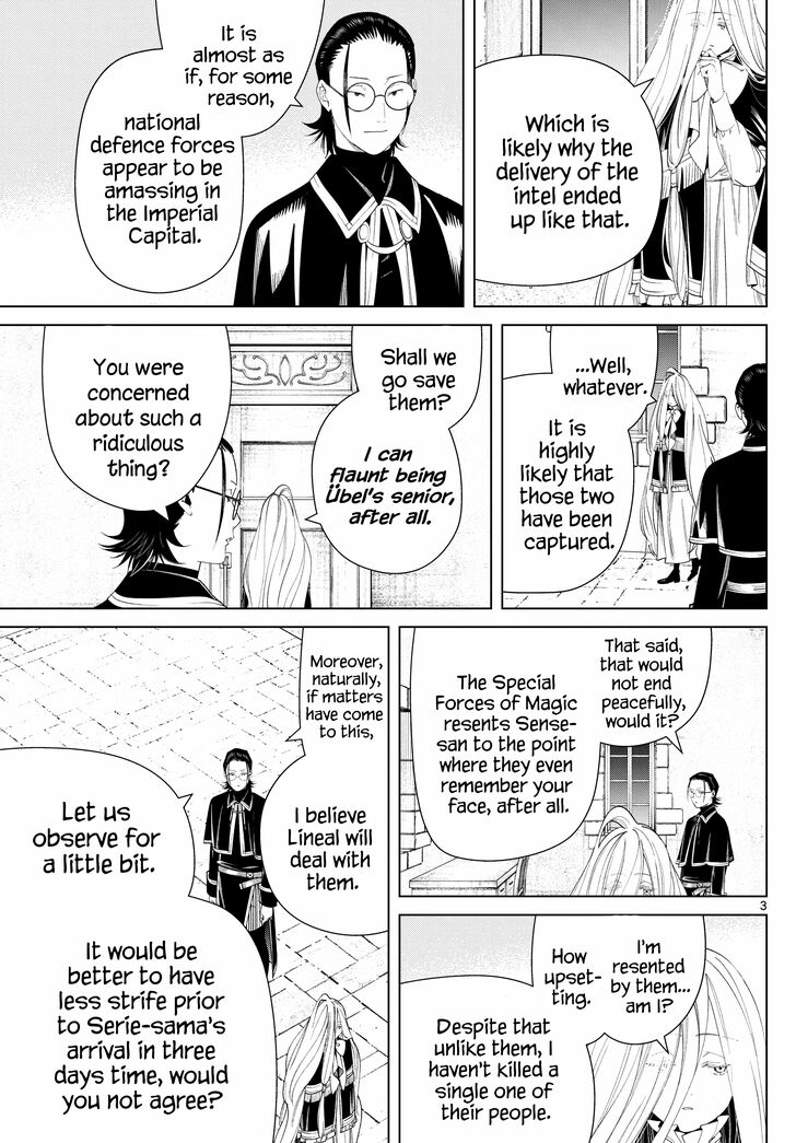 Sousou no Frieren Chapter 129 page 3 - Chapter 129: Shadow of the Empire