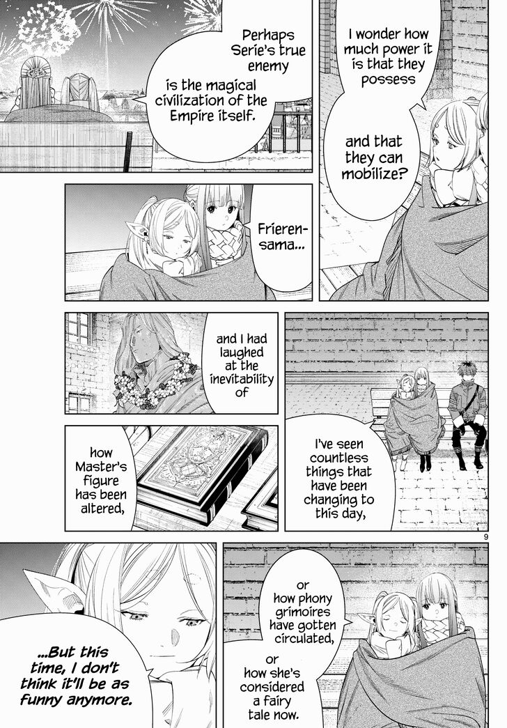 Sousou no Frieren Chapter 129 page 9 - Chapter 129: Shadow of the Empire