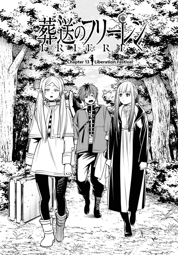 Sousou no Frieren Chapter 13 page 1 - Chapter 13: Liberation Festival