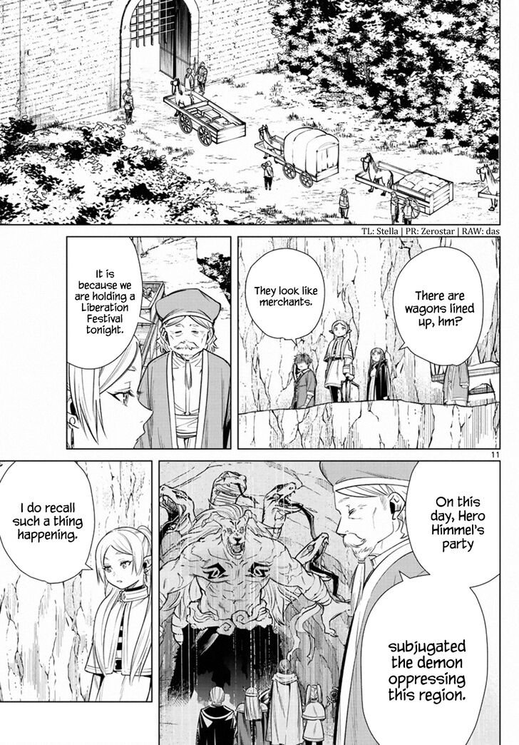Sousou no Frieren Chapter 13 page 11 - Chapter 13: Liberation Festival