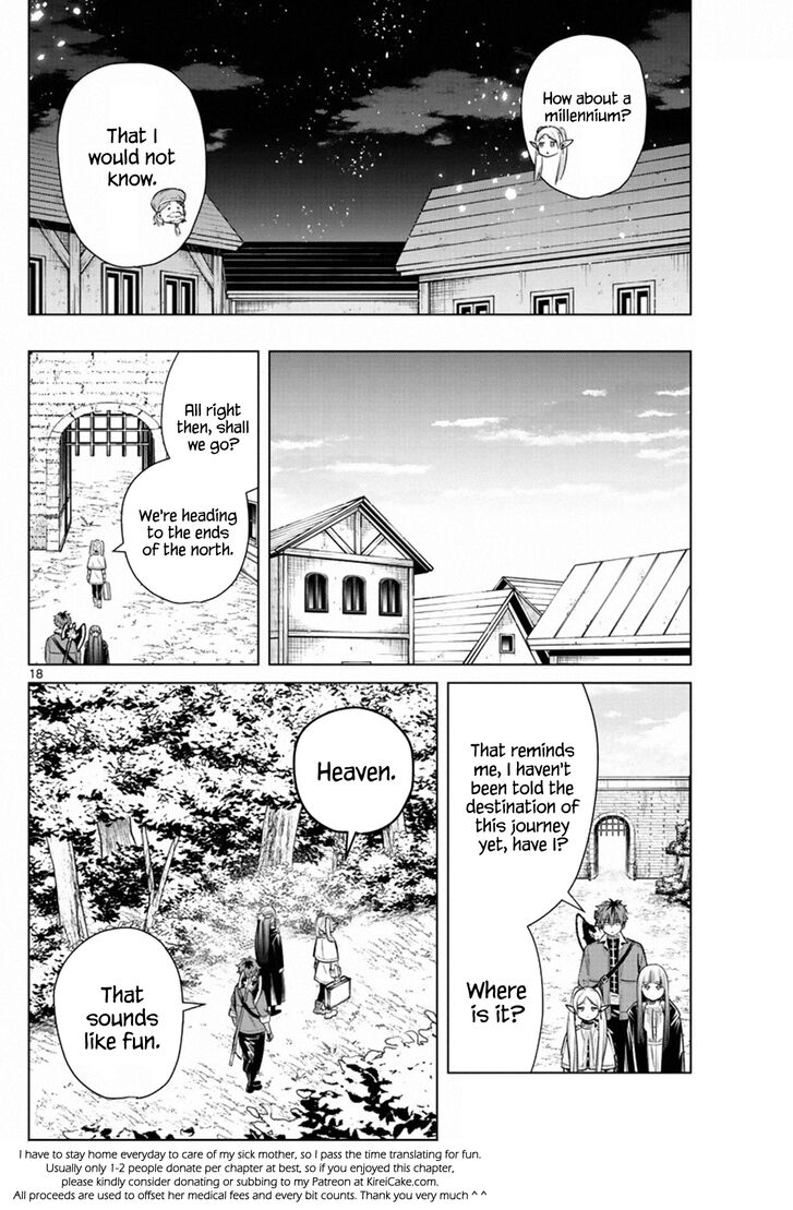Sousou no Frieren Chapter 13 page 18 - Chapter 13: Liberation Festival