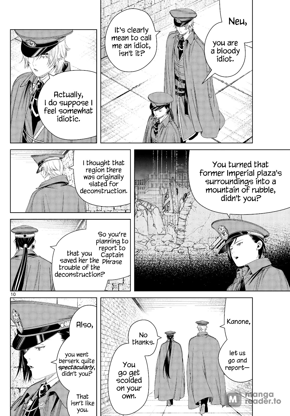 Sousou no Frieren Chapter 131 page 10 - Chapter 131: Escape