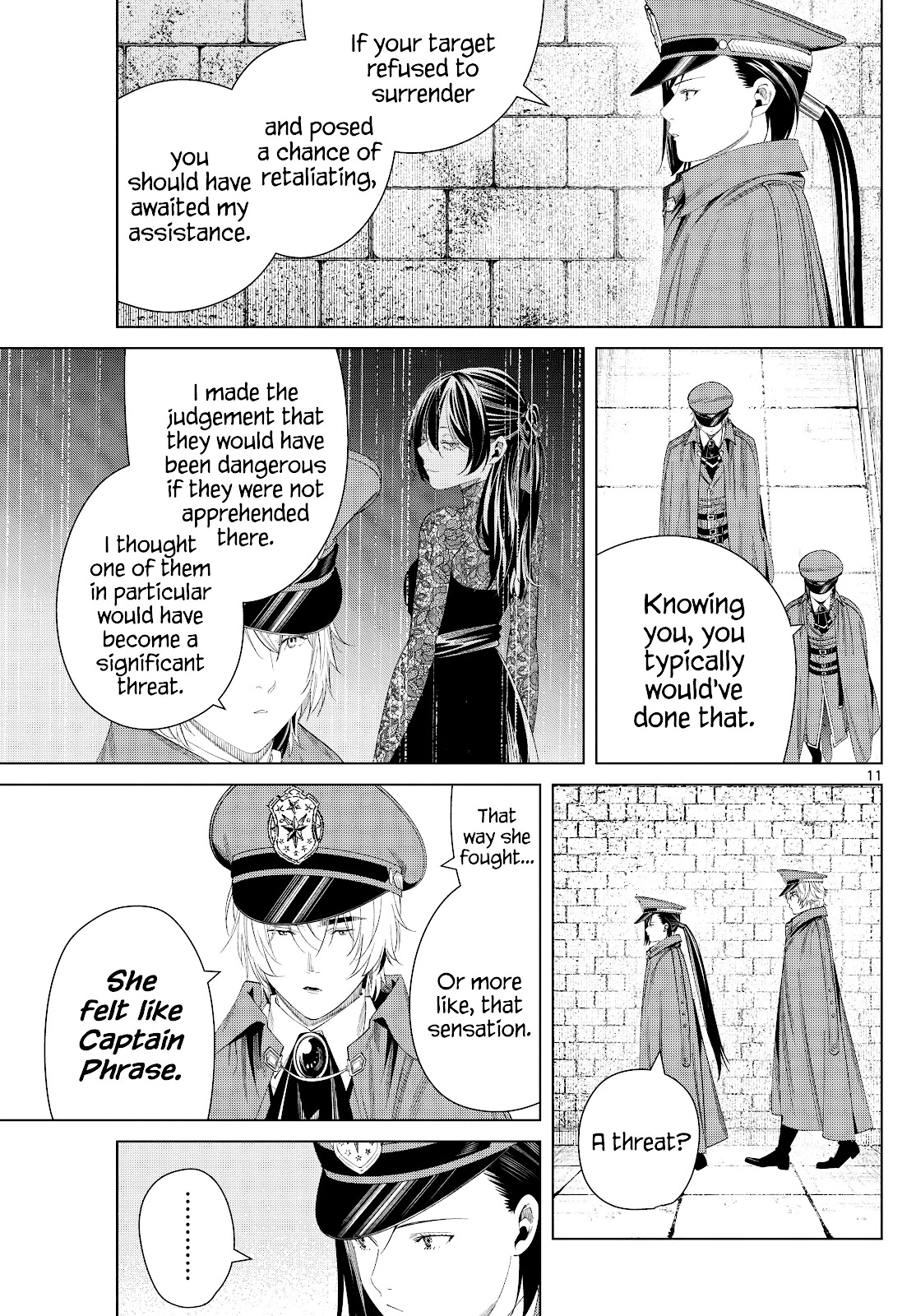 Sousou no Frieren Chapter 131 page 11 - Chapter 131: Escape