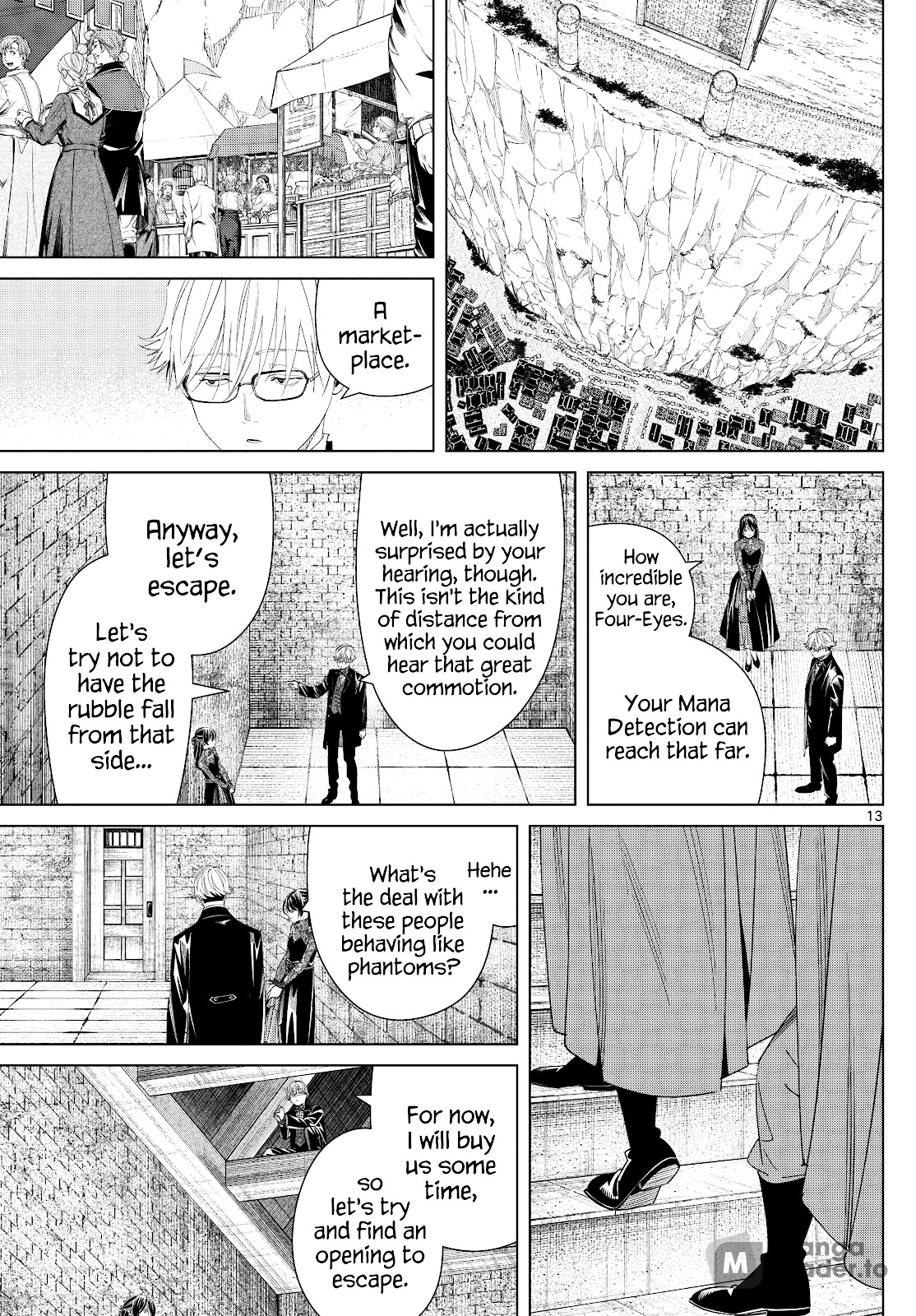 Sousou no Frieren Chapter 131 page 13 - Chapter 131: Escape