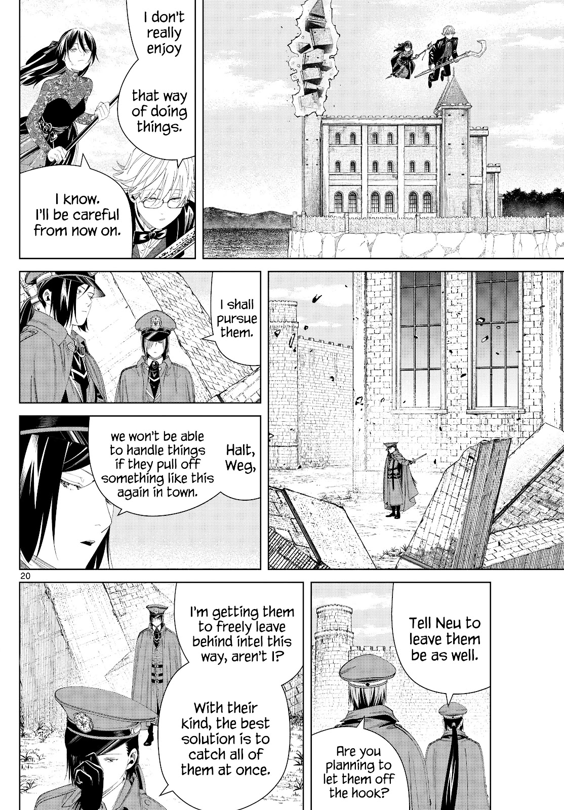 Sousou no Frieren Chapter 131 page 20 - Chapter 131: Escape