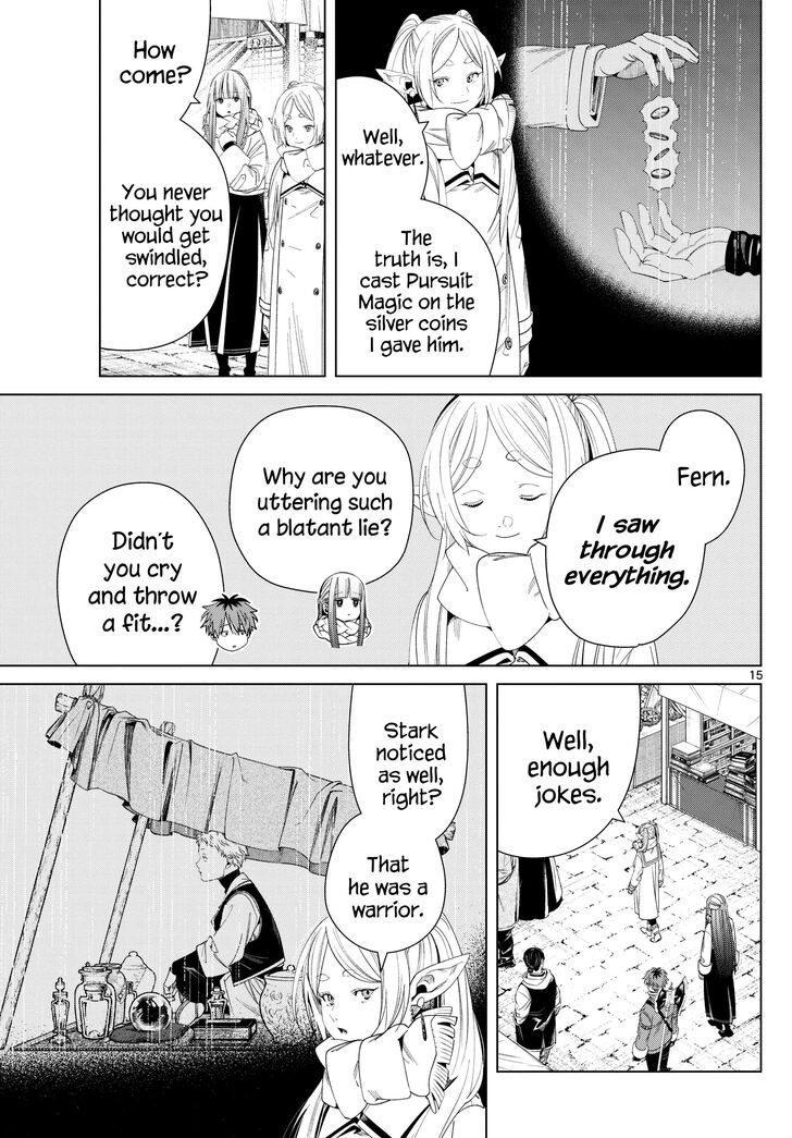 Sousou no Frieren Chapter 133 page 15 - Chapter 133: Silver Coins