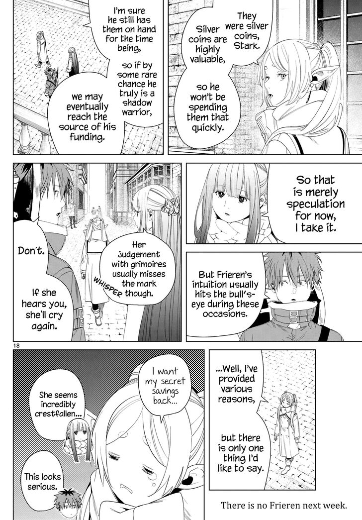 Sousou no Frieren Chapter 133 page 18 - Chapter 133: Silver Coins