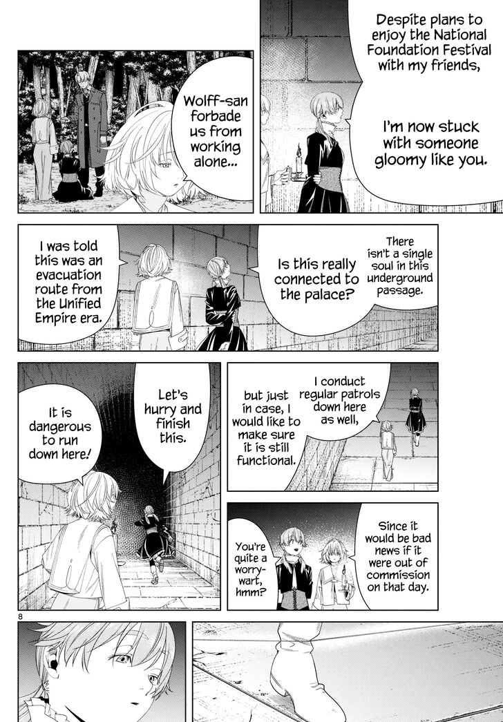 Sousou no Frieren Chapter 133 page 8 - Chapter 133: Silver Coins