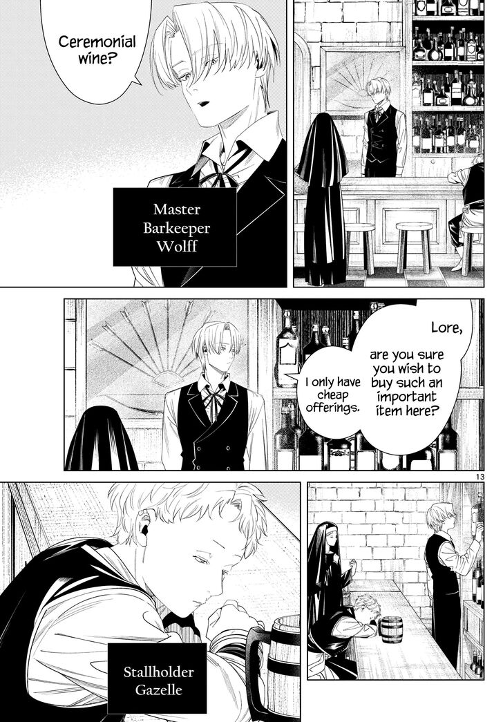Sousou no Frieren Chapter 134 page 13 - Chapter 134: Trace Back
