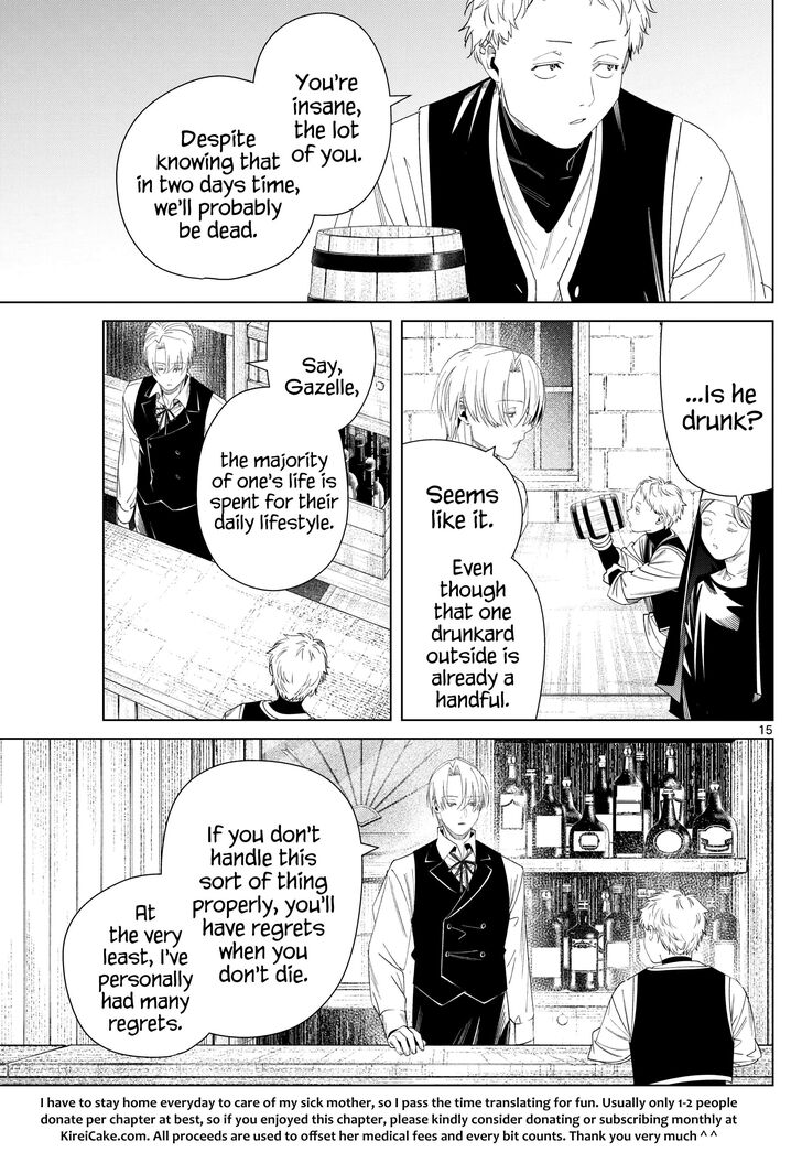 Sousou no Frieren Chapter 134 page 15 - Chapter 134: Trace Back