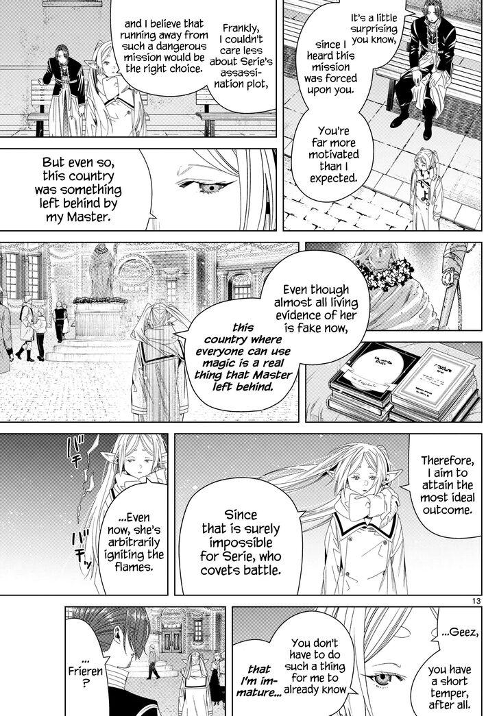 Sousou no Frieren Chapter 139 page 13 - Chapter 139: Kreis the Blacksmith