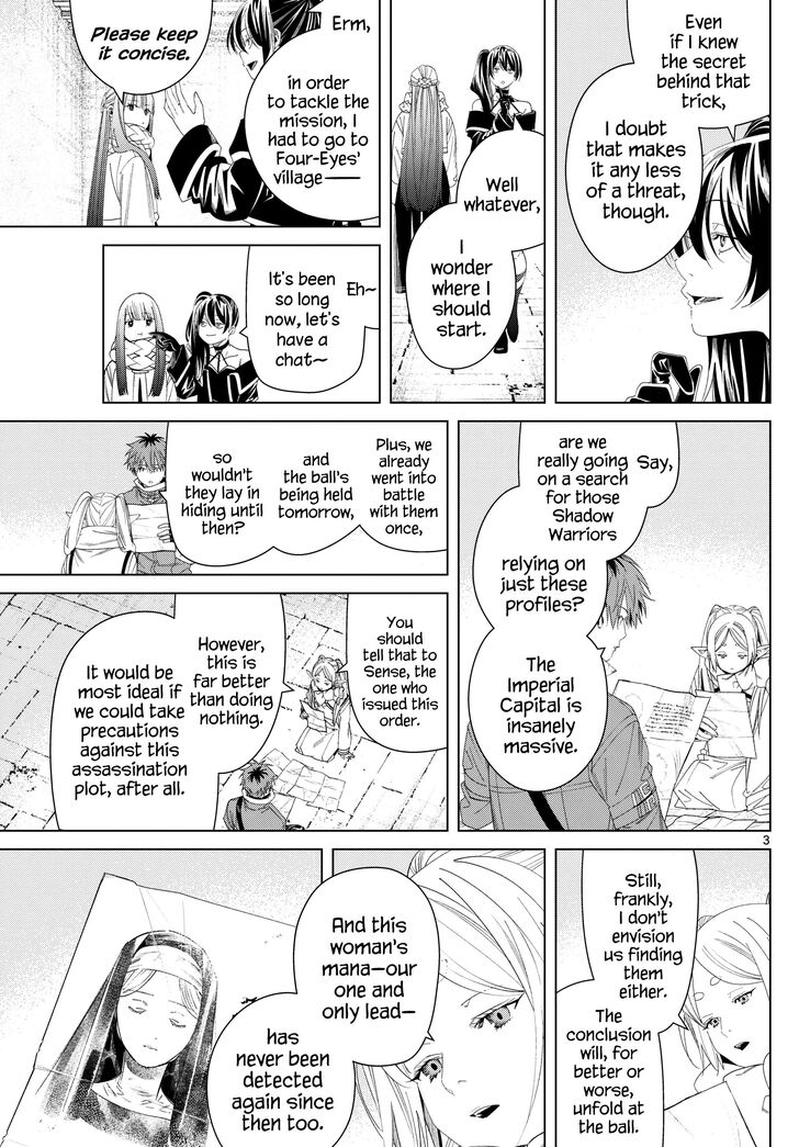 Sousou no Frieren Chapter 139 page 3 - Chapter 139: Kreis the Blacksmith