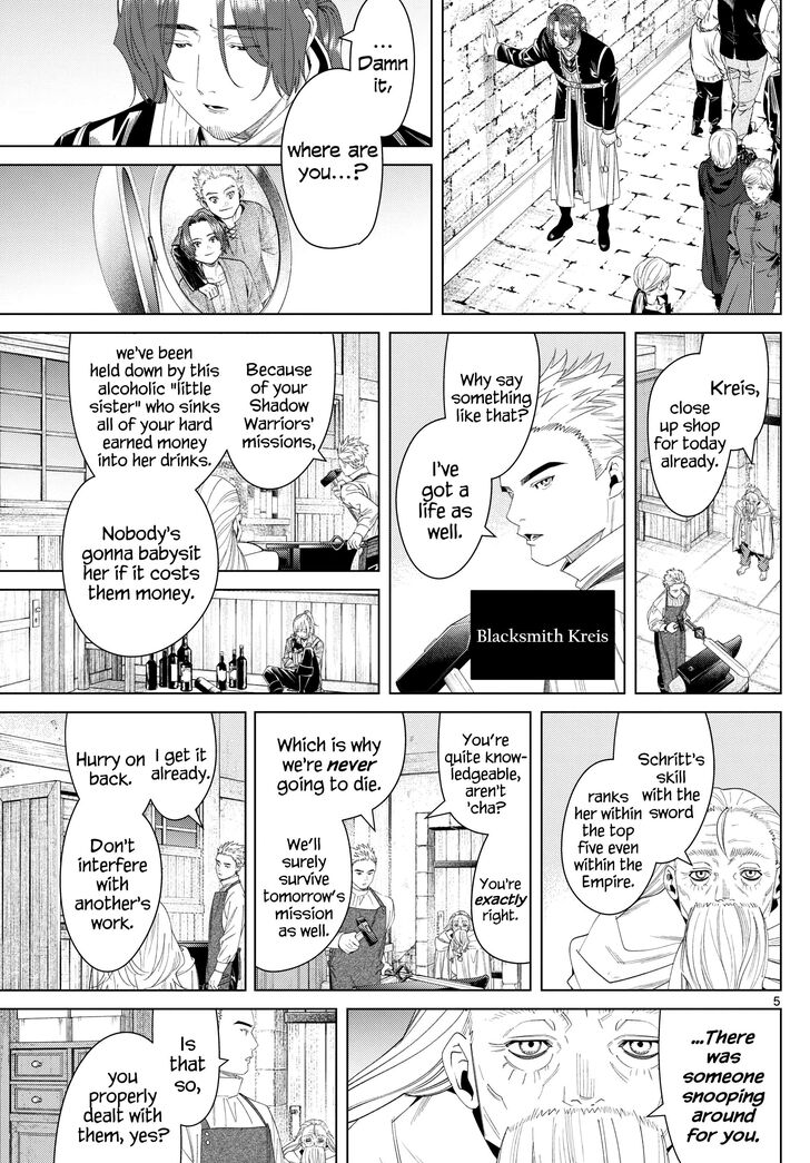 Sousou no Frieren Chapter 139 page 5 - Chapter 139: Kreis the Blacksmith