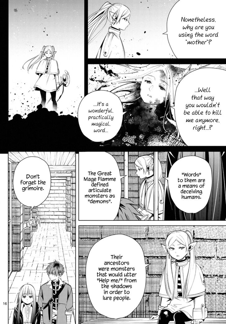 Sousou no Frieren Chapter 14 page 16 - Chapter 14: Monsters That Speak