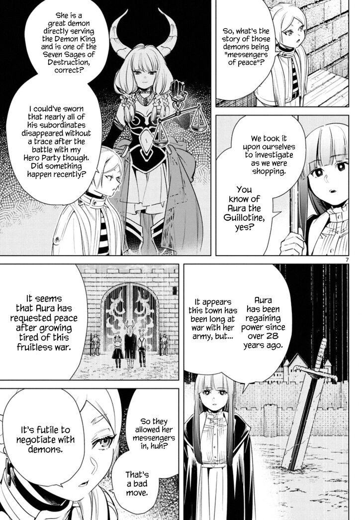 Sousou no Frieren Chapter 14 page 7 - Chapter 14: Monsters That Speak