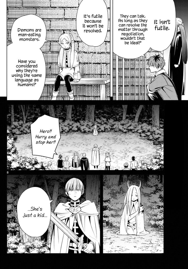 Sousou no Frieren Chapter 14 page 8 - Chapter 14: Monsters That Speak