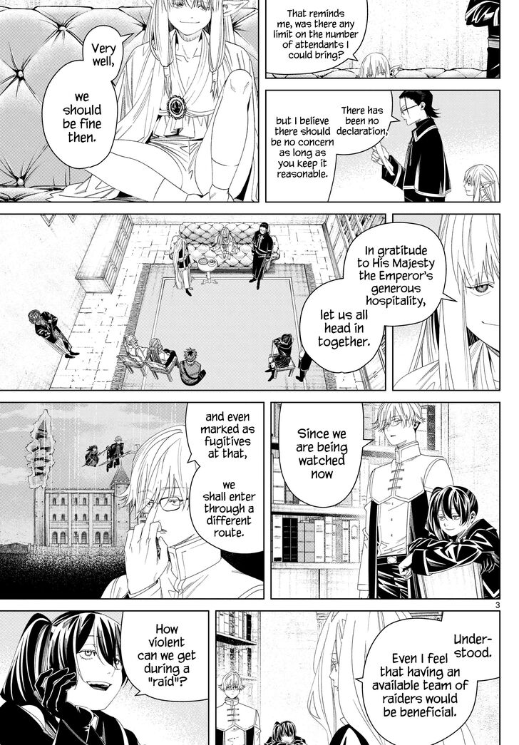 Sousou no Frieren Chapter 140 page 3 - Chapter 140: Ballroom