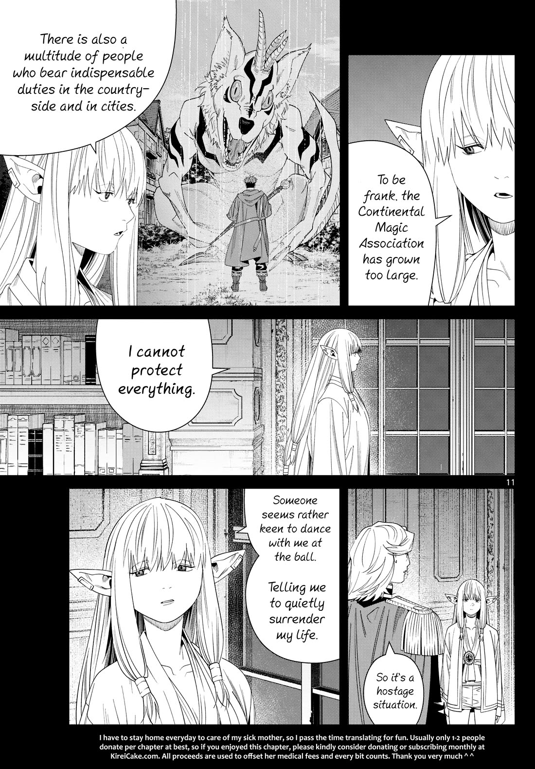 Sousou no Frieren Chapter 145 page 10 - Chapter 145: Foresight