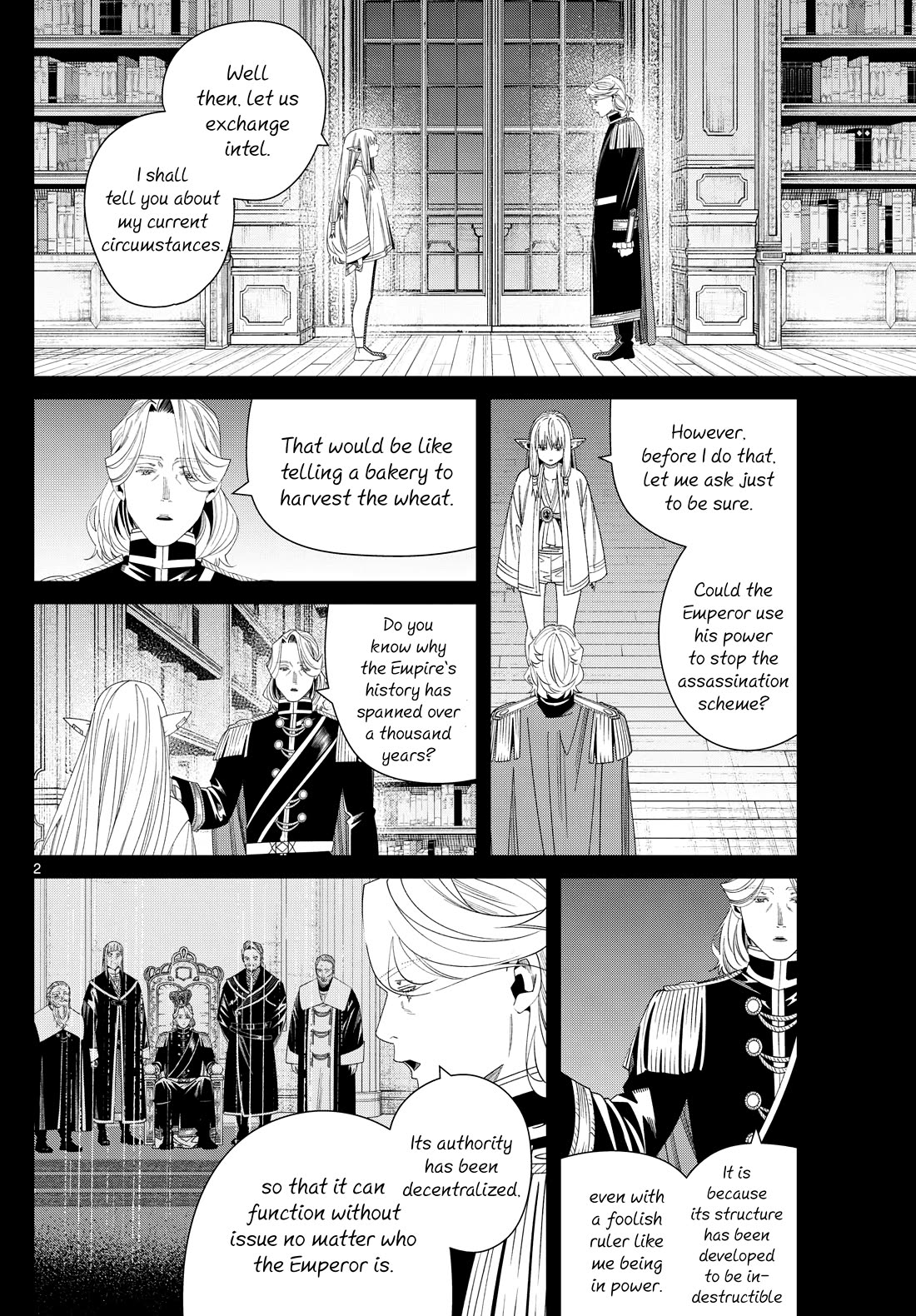 Sousou no Frieren Chapter 145 page 2 - Chapter 145: Foresight