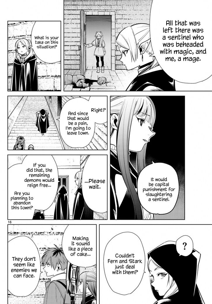 Sousou no Frieren Chapter 16 page 16 - Chapter 16: The Murder of a Guard