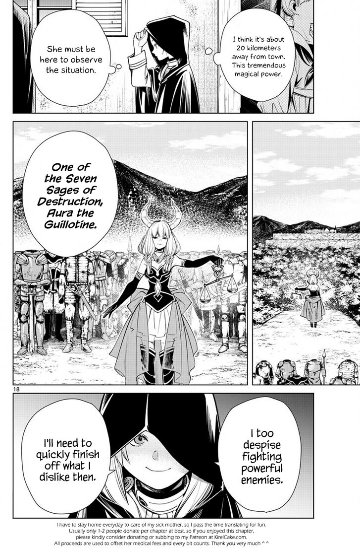 Sousou no Frieren Chapter 16 page 18 - Chapter 16: The Murder of a Guard