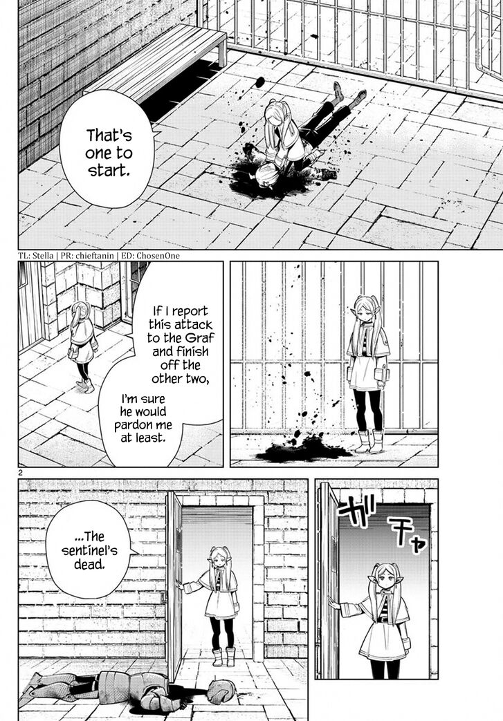 Sousou no Frieren Chapter 16 page 2 - Chapter 16: The Murder of a Guard