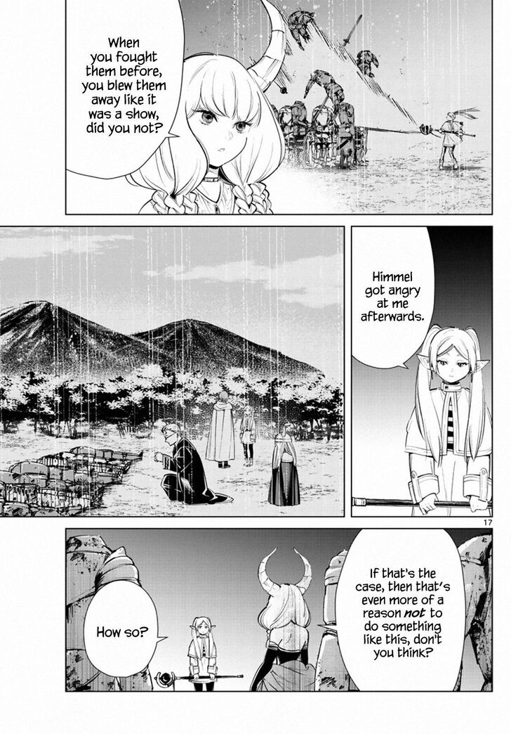 Sousou no Frieren Chapter 18 page 17 - Chapter 18: The Undead Army