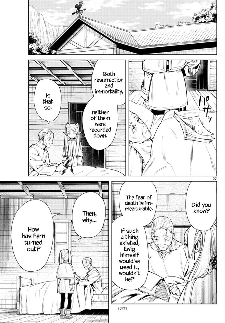 Sousou no Frieren Chapter 2 page 27 - Chapter 2: The Priest's Lie