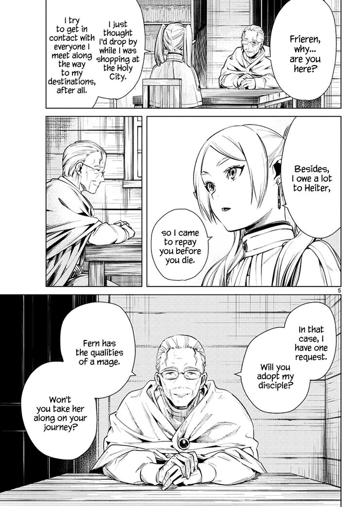 Sousou no Frieren Chapter 2 page 5 - Chapter 2: The Priest's Lie