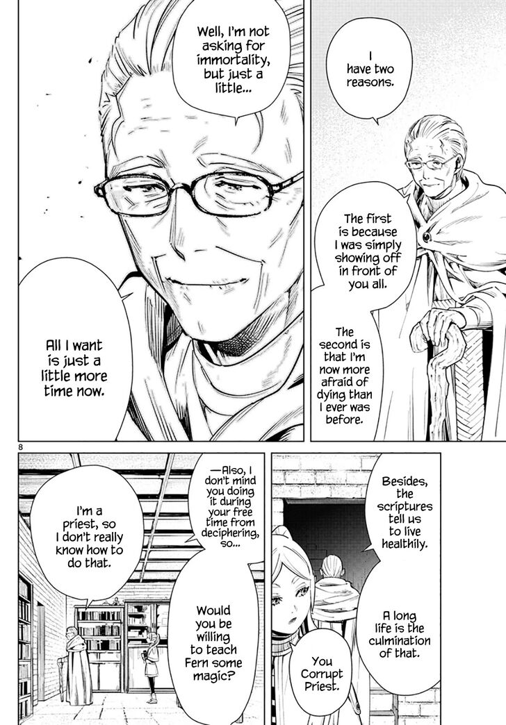 Sousou no Frieren Chapter 2 page 8 - Chapter 2: The Priest's Lie
