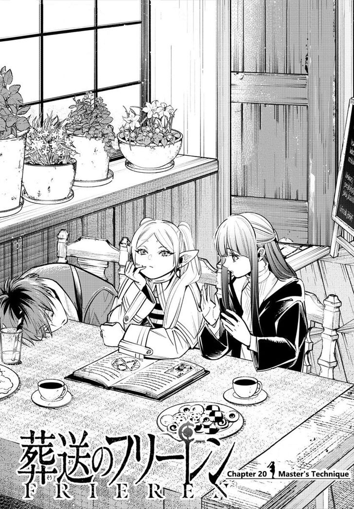Sousou no Frieren Chapter 20 page 1 - Chapter 20: Master's Technique
