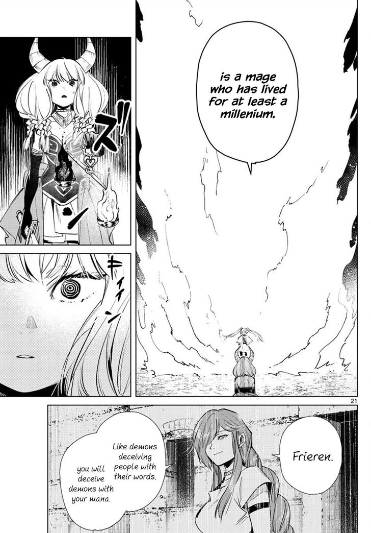 Sousou no Frieren Chapter 22 page 21 - Chapter 22: The Scales of Obedience