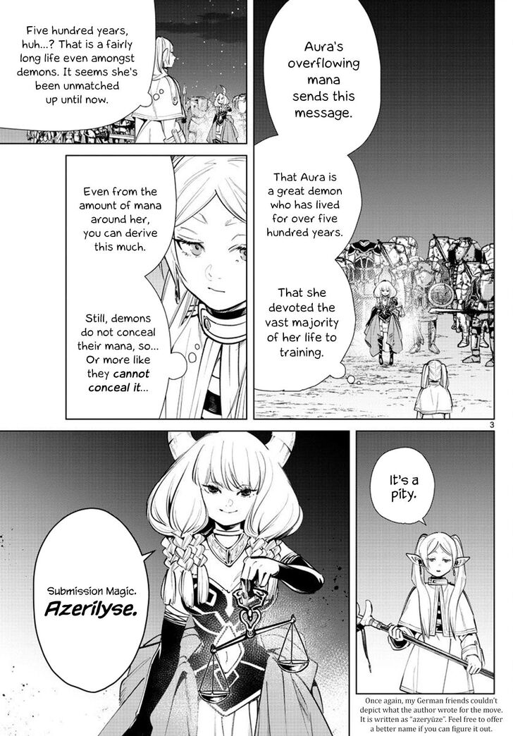 Sousou no Frieren Chapter 22 page 3 - Chapter 22: The Scales of Obedience