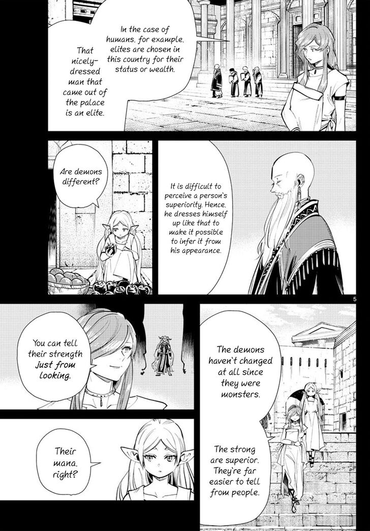 Sousou no Frieren Chapter 22 page 5 - Chapter 22: The Scales of Obedience