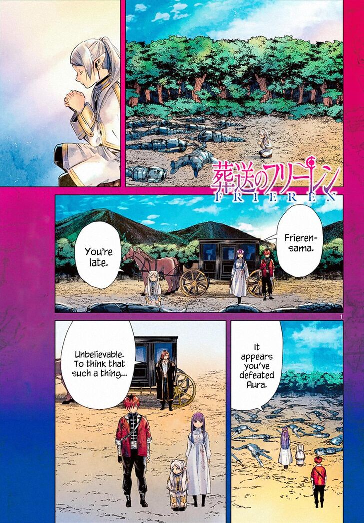 Sousou no Frieren Chapter 23 page 1 - Chapter 23: A Victory and a Funeral