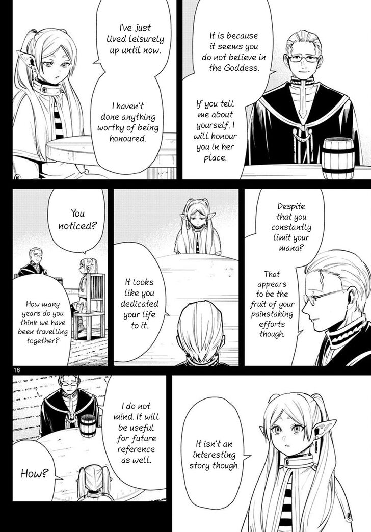 Sousou no Frieren Chapter 24 page 16 - Chapter 24: The Elves' Wish