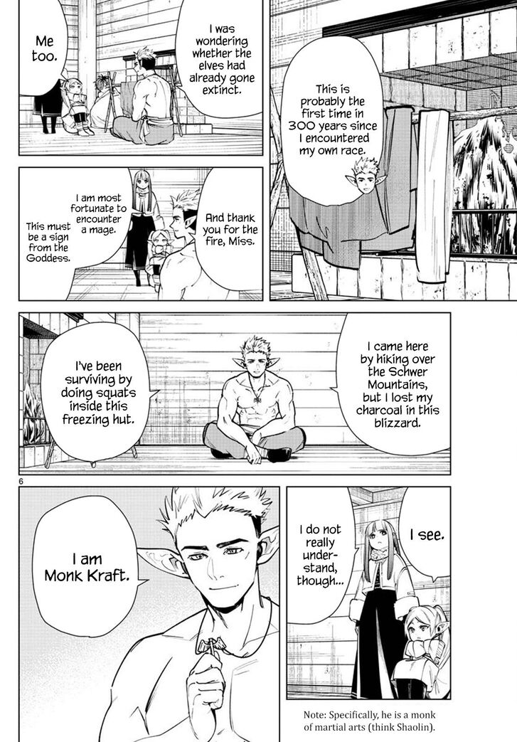 Sousou no Frieren Chapter 24 page 6 - Chapter 24: The Elves' Wish
